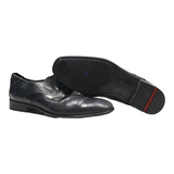 LLOYD Derby Shoes Black Leather Mens UK 7