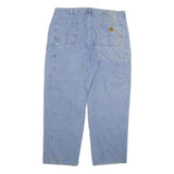 CARHARTT Mens Jeans Blue Relaxed Straight Denim Medium W38 L31 Workwear Casual