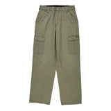 Wrangler Cargo Trousers - 28W UK 10 Khaki Cotton