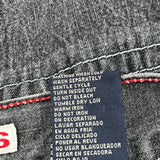 Paco Jeans Denim Shorts - 34W 11L Grey Cotton