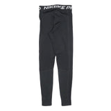 NIKE Womens Joggers Black XS W22 L25 Slim Tapered Gym Sportswear Fitness