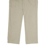 DICKIES Mens Polyester Blend Beige Slim Tapered Trousers W30 L30 Workwear