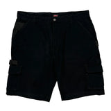 Dickies Cargo Shorts - 37W 10L Black Cotton