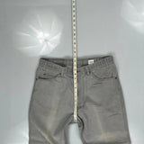 Levis Jeans - 33W 32L Grey Cotton
