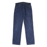 WRANGLER Mens Slim Blue Denim Jeans W32 L32 Classic Zip Closure Casual Wear