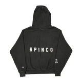 Reverse Weave Champion Hoodie - XL Black Cotton Blend