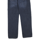 CHAPS Mens Regular Fit Jeans Blue Denim Slim Straight W32 L34 Cotton Blend Zip