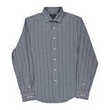 Ralph Lauren Striped Shirt - Large Grey Cotton