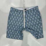 Tommy Hilfiger Chino Shorts - 36W 9L Blue Cotton