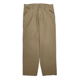 Wrangler Carpenter Trousers - 34W 32L Beige Cotton