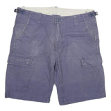 CARHARTT Mens Cargo Shorts Blue XL W32 Cotton Blend Casual Workwear