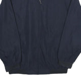 EPOCHE Mens Navy Blue Bomber Jacket 2XL Polyester Zip Long Sleeve Regular Fit