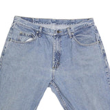 WRANGLER Mens Denim Blue Shorts L W36 Classic Fit Cotton Blend Casual