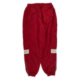 Team Nike Track Pants - Large Red Nylon