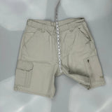 Wrangler Cargo Shorts - 35W 10L Beige Cotton