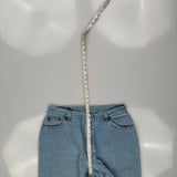 Levis 550 Jeans - 32W US 8 Light Wash Cotton