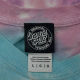 Santa Cruz Tie-Dye T-Shirt - Large Multicoloured Cotton