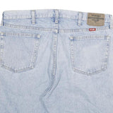 WRANGLER Mens Denim Blue Casual Shorts 2XL W36 Cotton Blend Comfort Style
