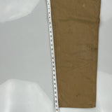 Carhartt Carpenter Trousers - 30W 30L Khaki Cotton