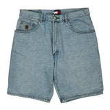 Tommy Hilfiger Denim Shorts - 32W 8L Light Wash Denim