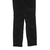 CALVIN KLEIN JEANS Womens Cotton Blend Black Slim Skinny Trousers W30 L32
