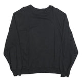 DISNEY Mens Black Jack Skellington Crew Neck Sweatshirt M Cotton Blend