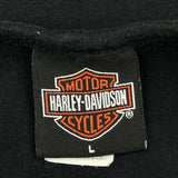 Harley Davidson Graphic Top - Large Black Cotton