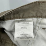 Wrangler Cargo Trousers - 34W 30L Khaki Cotton