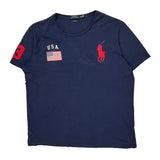 USA Polo By Ralph Lauren T-Shirt - 2XL Navy Cotton