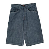 Corked Denim Shorts - 32W 15L Blue Cotton