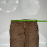 Dickies Carpenter Trousers - 38W 30L Brown Cotton