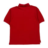 Tommy Hilfiger Polo Shirt - XL Red Cotton