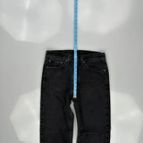Levis 505 Jeans - 30W 30L Black Denim