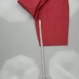 Tommy Hilfiger Chino Shorts - 32W 9L Red Cotton