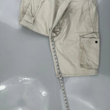 Gap Cargo Shorts - 38W 11L Beige Cotton