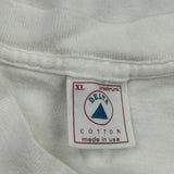 Bryan White Delta Band T-Shirt - XL White Cotton