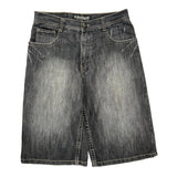Southpole Denim Shorts - 33W 13L Grey Denim