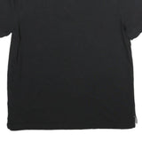 NAUTICA Mens Black Polo Shirt Short Sleeve Embroidered Logo Cotton Blend M
