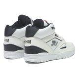 AIR-STAR Aircraft Mens Lace-Up Trainers White Black Leather UK 7 Premium Comfort