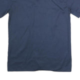 DICKIES Mens Navy Blue Work Shirt M Polyester Blend Durable Button Pocket