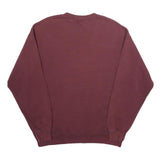 LEE Mens Maroon Danville Warriors Crew Neck L Cotton Blend Sweatshirt