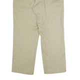 DICKIES Mens Classic Beige Workwear Zip Closure Trousers W38 L30 Durable Fit