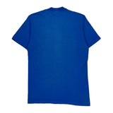 Single Stitch Toronto Blue Jays Fruit Of The Loom Graphic T-Shirt - Large Blue Cotton