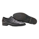 GEOX Derby Shoes Black Leather Mens UK 9