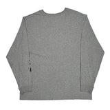 Carhartt Long Sleeve T-Shirt - XL Gray Cotton