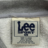 Lee Sport Sweatshirt - Large Gray Cotton Blend