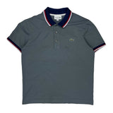 Lacoste Polo Shirt - Medium Grey Cotton
