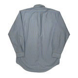 Yarmouth Ralph Lauren Striped Shirt - Medium Blue Cotton