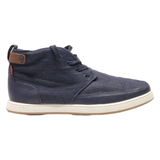 LEVI'S High Top Trainers Blue Synthetic Mens UK 7