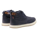 LEVI'S High Top Trainers Blue Synthetic Mens UK 7